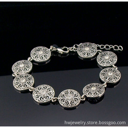China jewelry 925 silver lady's bracelets